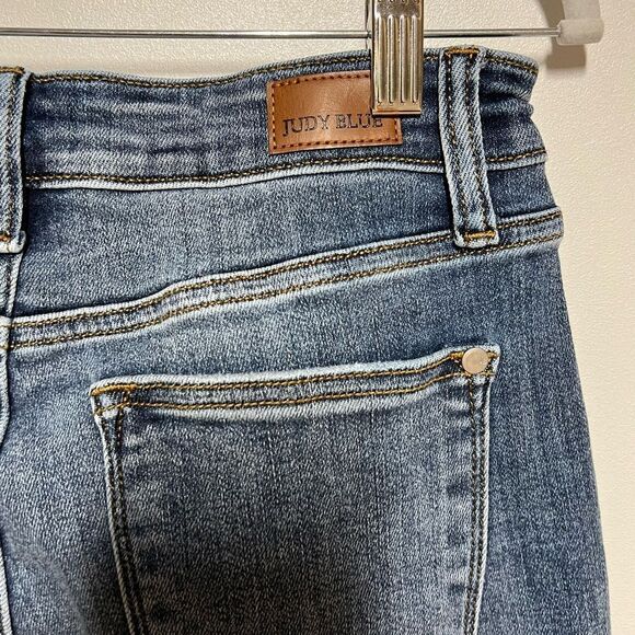New Judy Blue Mid Rise Slim fit Ankle Jeans Sz 29/30 - Picture 7 of 8